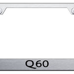 Q60 Cut-Out Frame - Laser Etched Brushed