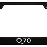 Q70 Cut-Out Frame - Laser Etched Black