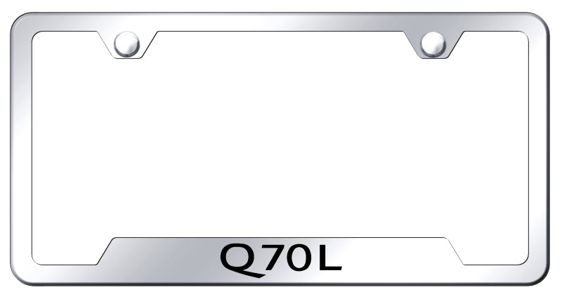 Q70L Cut-Out Frame - Laser Etched Mirrored