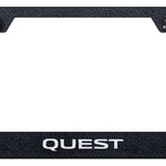 Quest Cut-Out Frame - Laser Etched Rugged Black