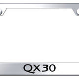 QX30 Cut-Out Frame - Laser Etched Mirrored