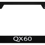 QX60 Cut-Out Frame - Laser Etched Black