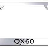 QX60 Cut-Out Frame - Laser Etched Mirrored