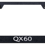 QX60 Cut-Out Frame - Laser Etched Rugged Black