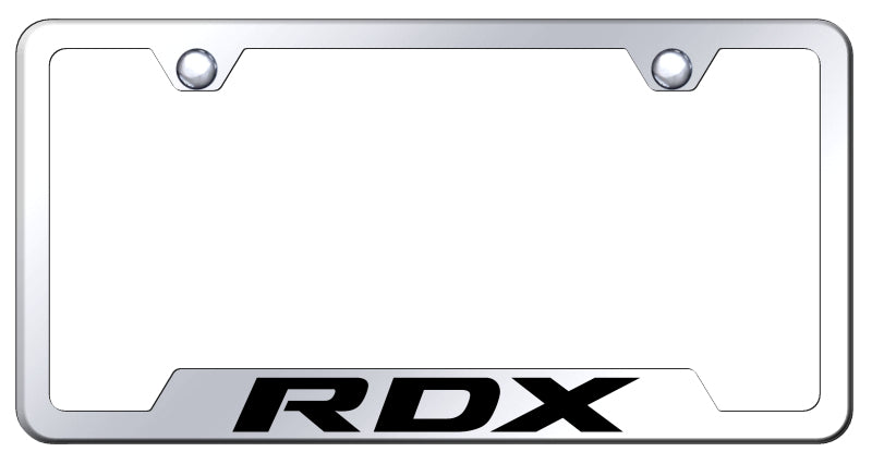 RDX Cut-Out Frame - Laser Etched Mirrored