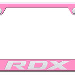 RDX Cut-Out Frame - Laser Etched Pink