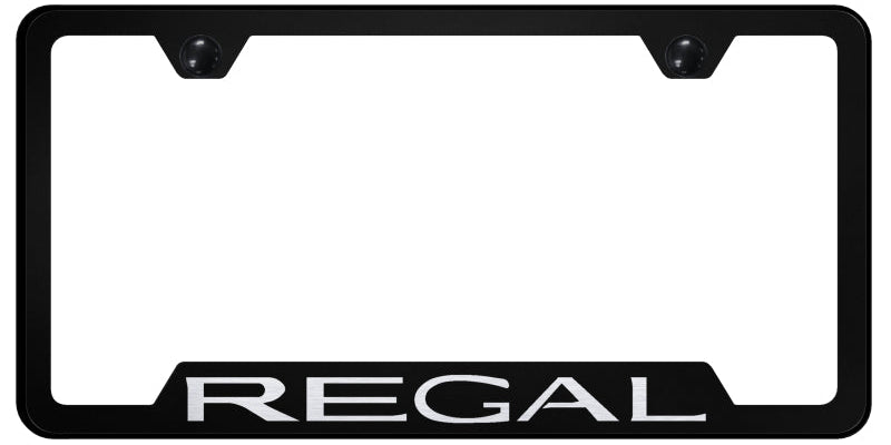 Regal Cut-Out Frame - Laser Etched Black