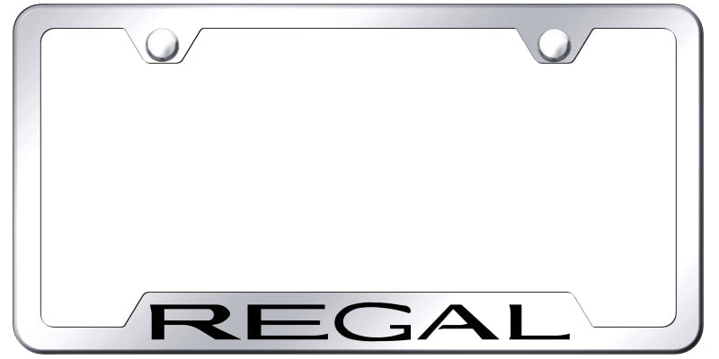 Regal Cut-Out Frame - Laser Etched Mirrored