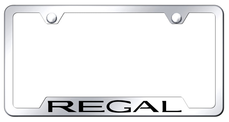 Regal Cut-Out Frame - Laser Etched Mirrored