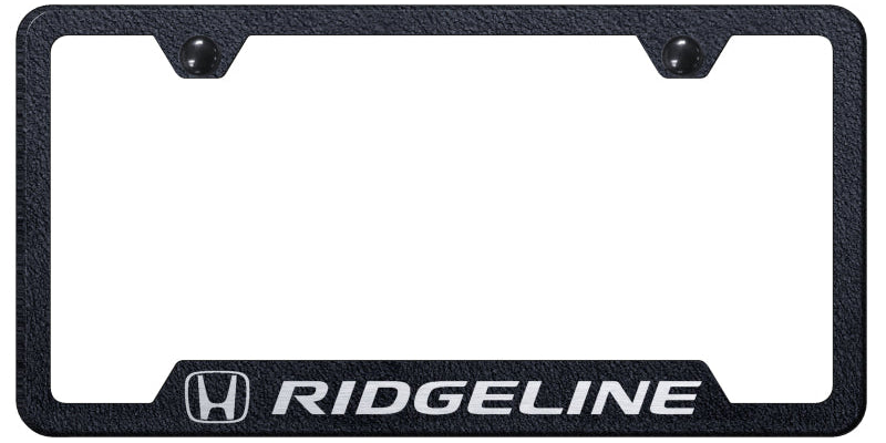 Ridgeline Cut-Out Frame - Laser Etched Rugged Black