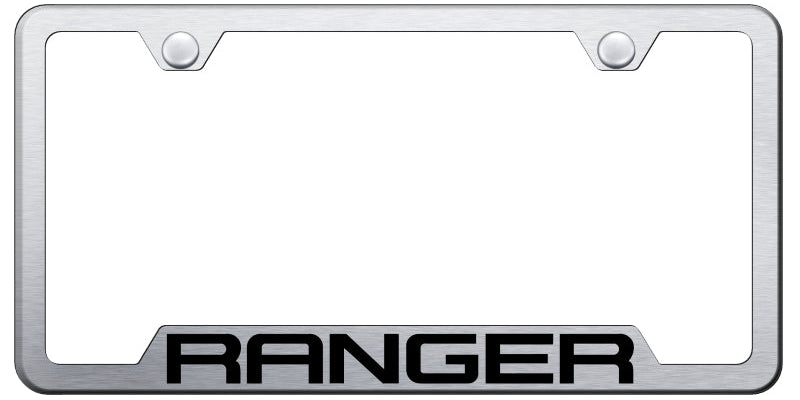 Ranger Cut-Out Frame - Laser Etched Brushed