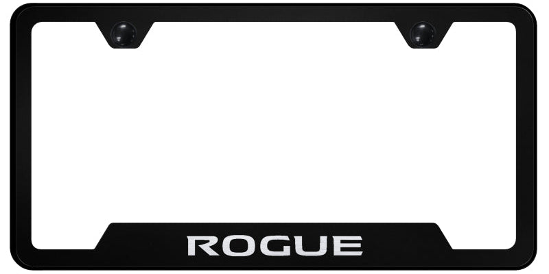 Rogue Cut-Out Frame - Laser Etched Black