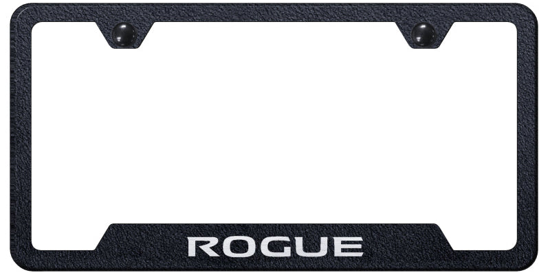 Rogue Cut-Out Frame - Laser Etched Rugged Black