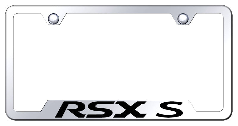 RSX-S Cut-Out Frame - Laser Etched Mirrored