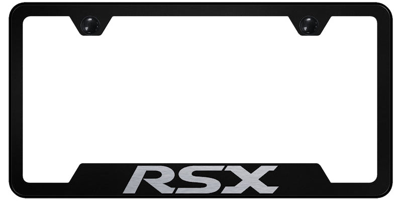 RSX Cut-Out Frame - Laser Etched Black