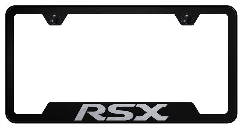 RSX Cut-Out Frame - Laser Etched Black