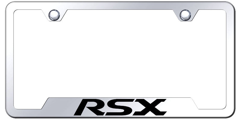 RSX Cut-Out Frame - Laser Etched Mirrored