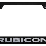 Rubicon Cut-Out Frame - Laser Etched Black