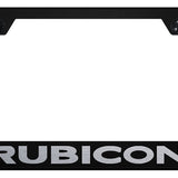 Rubicon Cut-Out Frame - Laser Etched Black