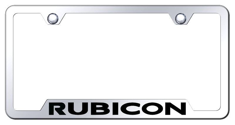 Rubicon Cut-Out Frame - Laser Etched Mirrored