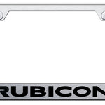 Rubicon Cut-Out Frame - Laser Etched Brushed