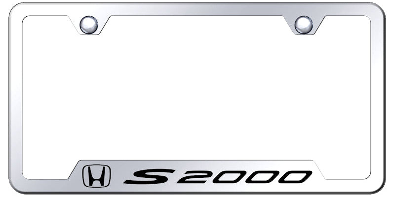 S2000 Cut-Out Frame - Laser Etched Mirrored