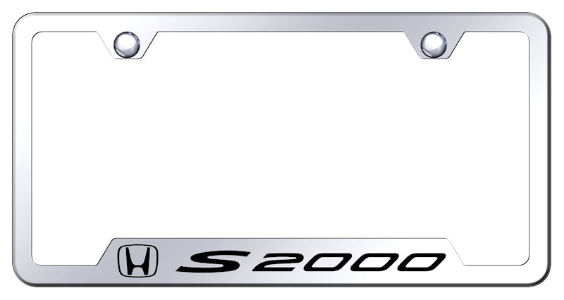 S2000 Cut-Out Frame - Laser Etched Mirrored