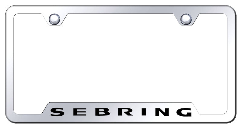 Sebring Cut-Out Frame - Laser Etched Mirrored