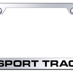 Sport Trac Cut-Out Frame - Laser Etched Mirrored