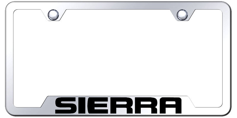 Sierra Cut-Out Frame - Laser Etched Mirrored