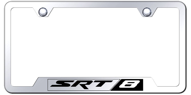 SRT-8 Cut-Out Frame - Laser Etched Mirrored