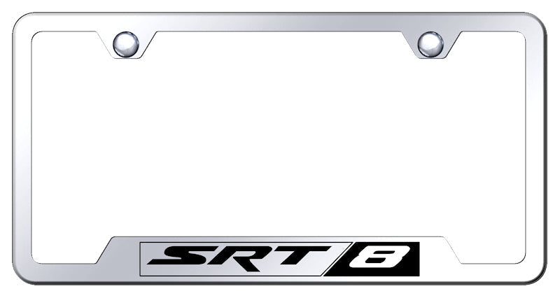 SRT-8 Cut-Out Frame - Laser Etched Mirrored