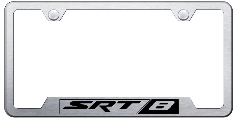 SRT-8 Cut-Out Frame - Laser Etched Brushed