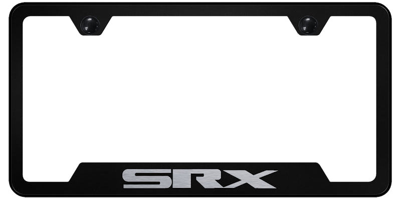 SRX Cut-Out Frame - Laser Etched Black