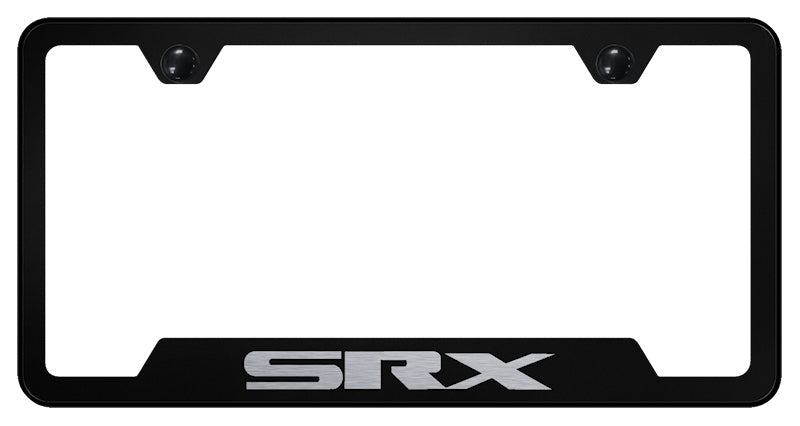 SRX Cut-Out Frame - Laser Etched Black