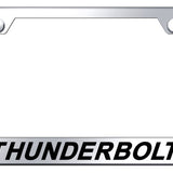 Thunderbolt Cut-Out Frame - Laser Etched Mirrored