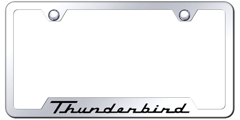 Thunderbird Cut-Out Frame - Laser Etched Mirrored