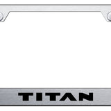 Titan Cut-Out Frame - Laser Etched Brushed