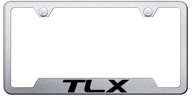 TLX Cut-Out Frame - Laser Etched Brushed