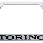 Torino Cut-Out Frame - Laser Etched Brushed