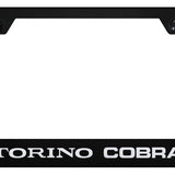 Torino Cobra Cut-Out Frame - Laser Etched Black