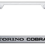 Torino Cobra Cut-Out Frame - Laser Etched Brushed