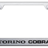 Torino Cobra Cut-Out Frame - Laser Etched Brushed