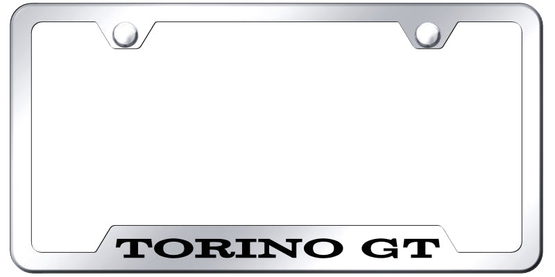 Torino GT Cut-Out Frame - Laser Etched Mirrored