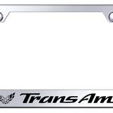 Trans Am Cut-Out Frame - Laser Etched Mirrored