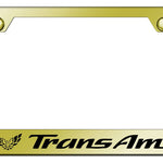 Trans Am Cut-Out Frame - Laser Etched Gold