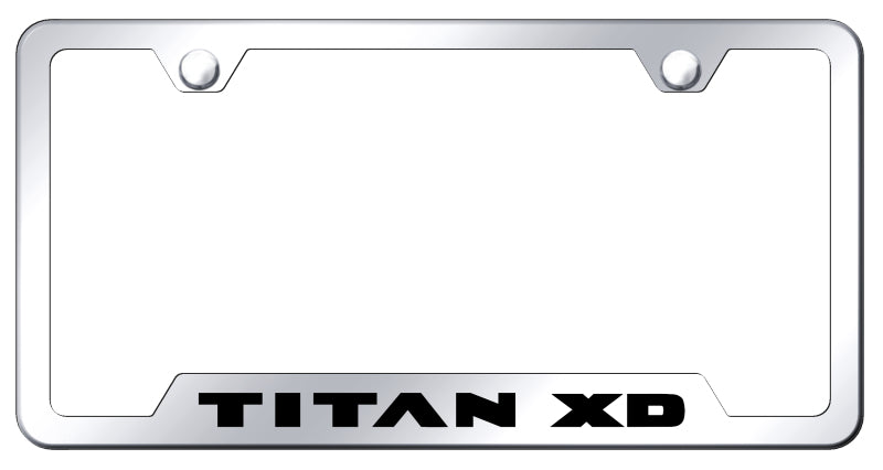 Titan XD Cut-Out Frame - Laser Etched Mirrored