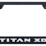 Titan XD Cut-Out Frame - Laser Etched Rugged Black