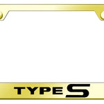 Type-S Cut-Out Frame - Laser Etched Gold