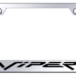 Viper (Fangs) Cut-Out Frame - Laser Etched Mirrored
